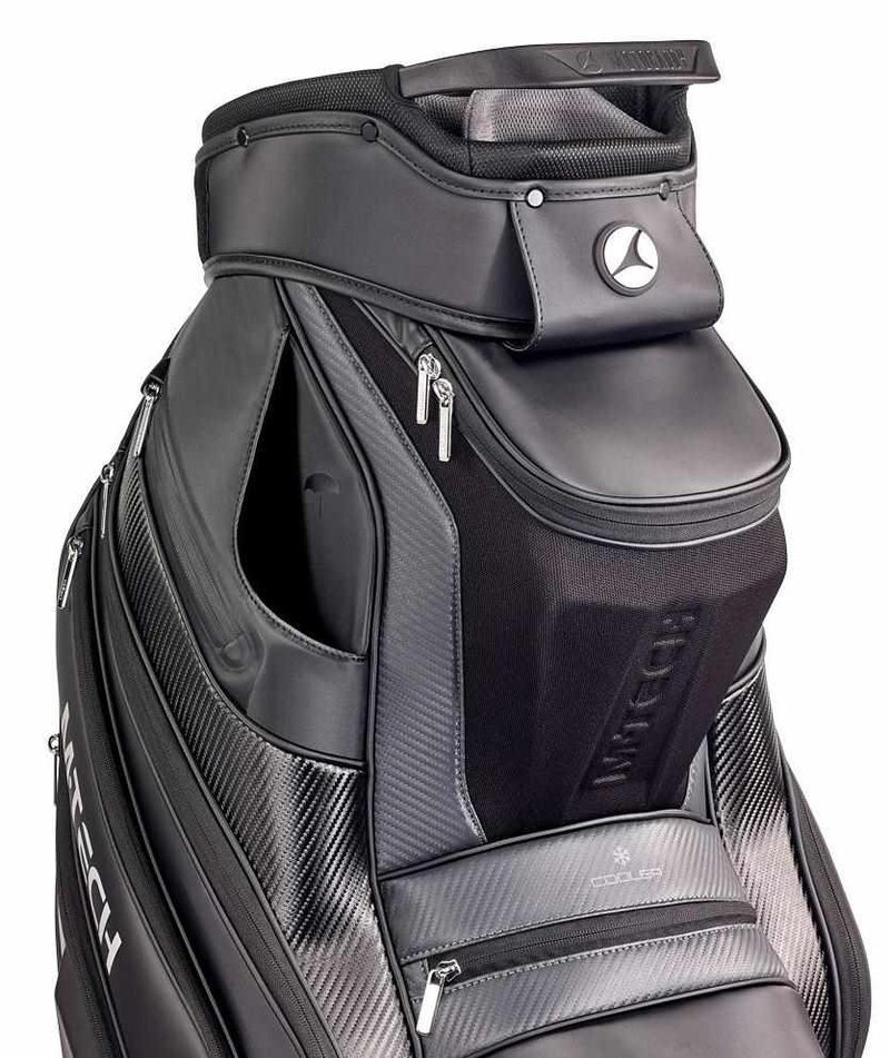 Motocaddy M-Tech cart bag, czarno/karbonowy