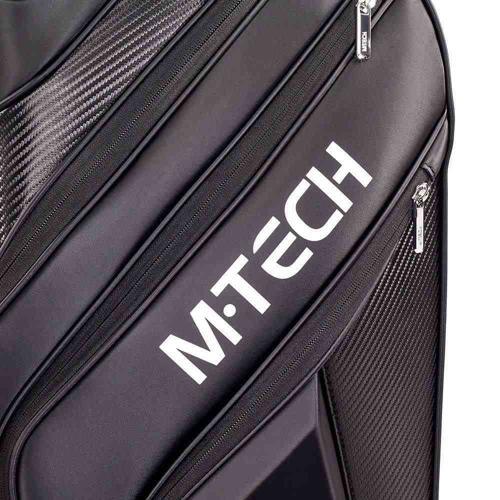 Motocaddy M-Tech cart bag, czarno/karbonowy