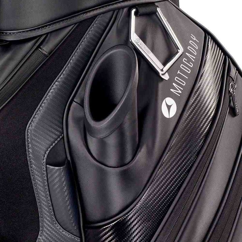 Motocaddy M-Tech cart bag, czarno/karbonowy