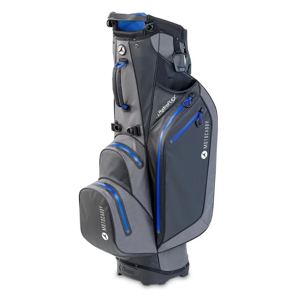 Motocaddy HydroFLEX stand bag, szaro/niebieski