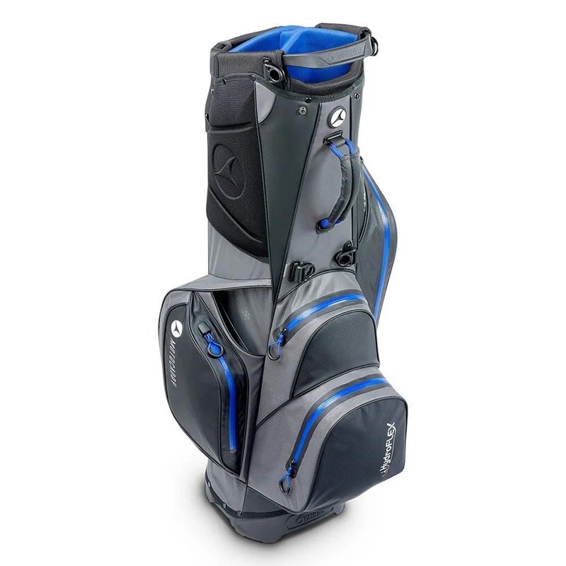 Motocaddy HydroFLEX stand bag, szaro/niebieski