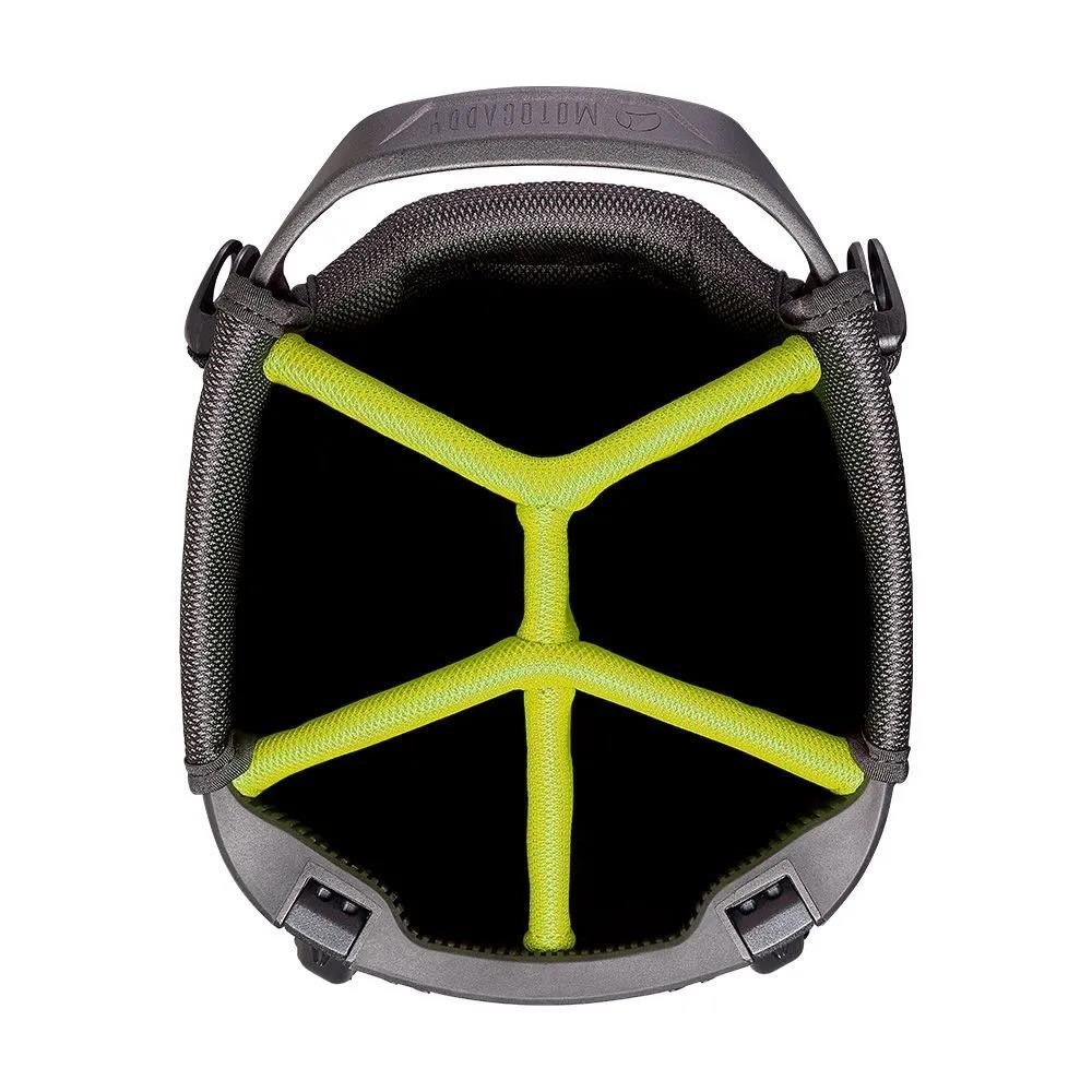 Motocaddy HydroFLEX stand bag, szaro/limonkowy