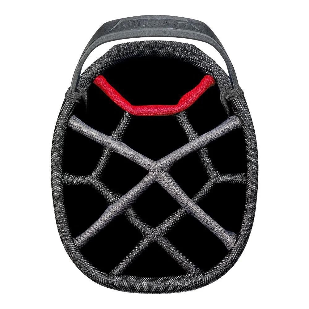 Motocaddy Dry Series cart bag, szaro/czerwony