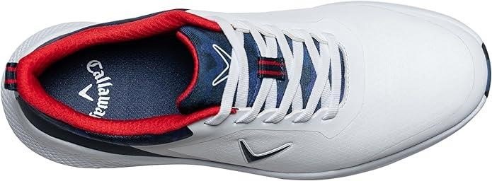 Callaway Chev Star męskie buty golfowe, biało/granatowo/czerwone