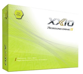 XXIO Rebound Drive II piłki golfowe, limonkowe