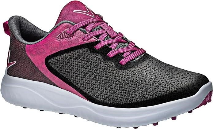 Callaway Anza Aero damskie buty golfowe, charcoal/purple