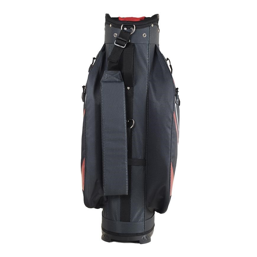 Cleveland Friday 3 cart bag, czerwono/szary