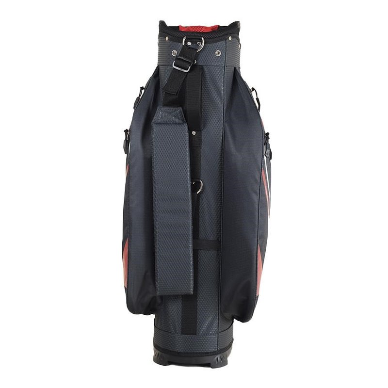 Cleveland Friday 3 cart bag, czerwono/szary