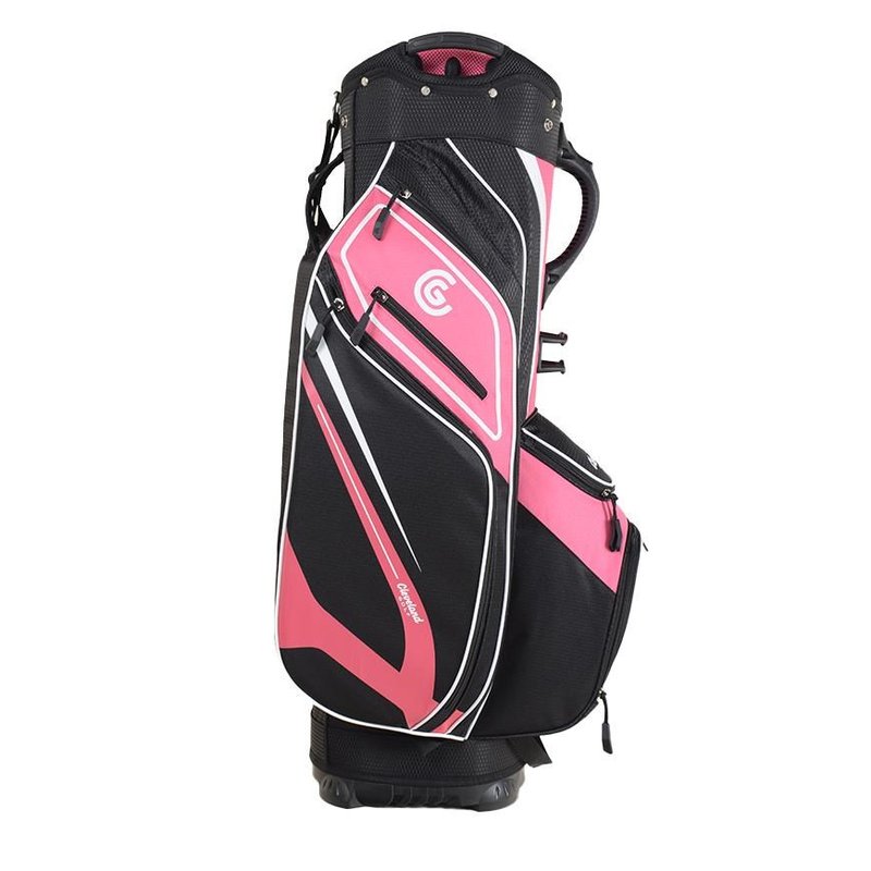 Cleveland Friday 3 cart bag, różowo/czarny