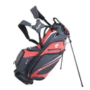 Cleveland Saturday 2 stand bag, czerwono/szary