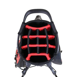 Cleveland Saturday 2 stand bag, czerwono/szary