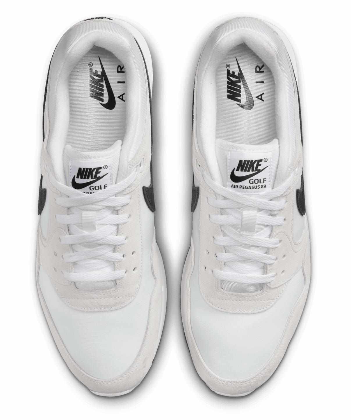 Nike Air Pegasus '89 G unisex buty golfowe, biało/czarne