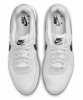 Nike Air Pegasus '89 G unisex buty golfowe, biało/czarne