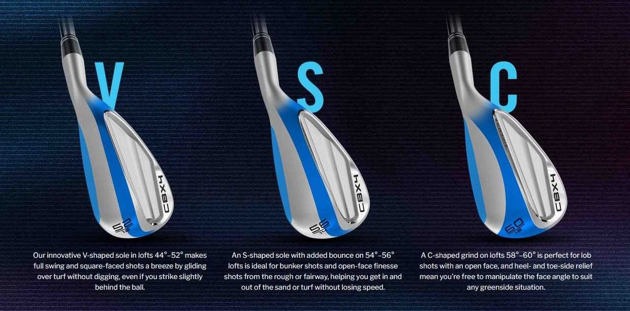 Cleveland CBX4 Zipcore męska wedge, grafit