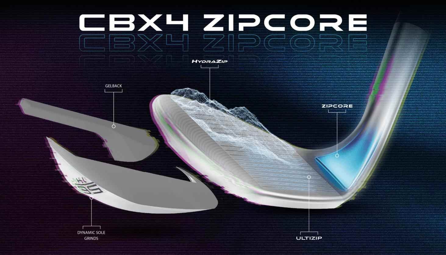 Cleveland CBX4 Zipcore męska wedge, stal