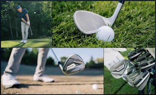 Cleveland Smart Sole Full Face męska wedge, grafit