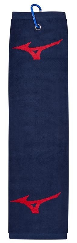 Mizuno RB Tri Fold ręcznik golfowy, granatowy