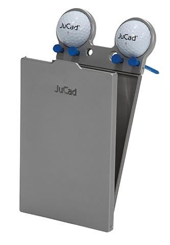 JuCad full metal uchwyt na kartę wyników, Tytan / Metalowa Osłona