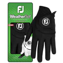 FootJoy WeatherSof damska rękawiczka golfowa, czarna