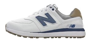 New Balance 574 Greens V2 męskie buty golfowe, biało/granatowe