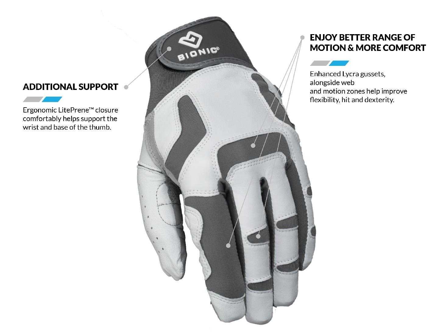 Bionic Relief Grip 2.0 męska rękawiczka golfowa