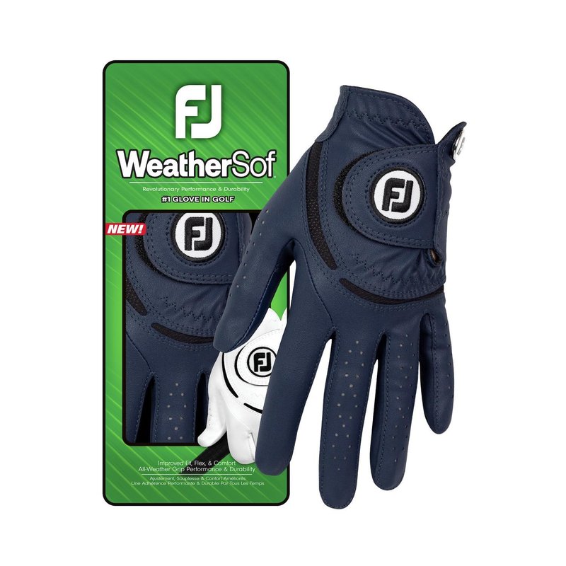 FootJoy WeatherSof damska rękawiczka golfowa, granatowa