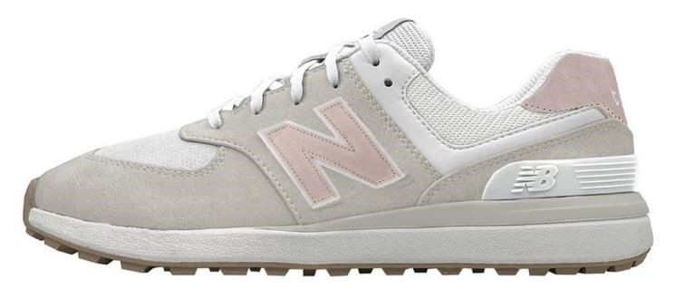 New Balance 574 Greens V2 damskie buty golfowe, beżowo/różówe
