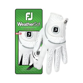 FootJoy WeatherSof damska rękawiczka golfowa, biało/szara