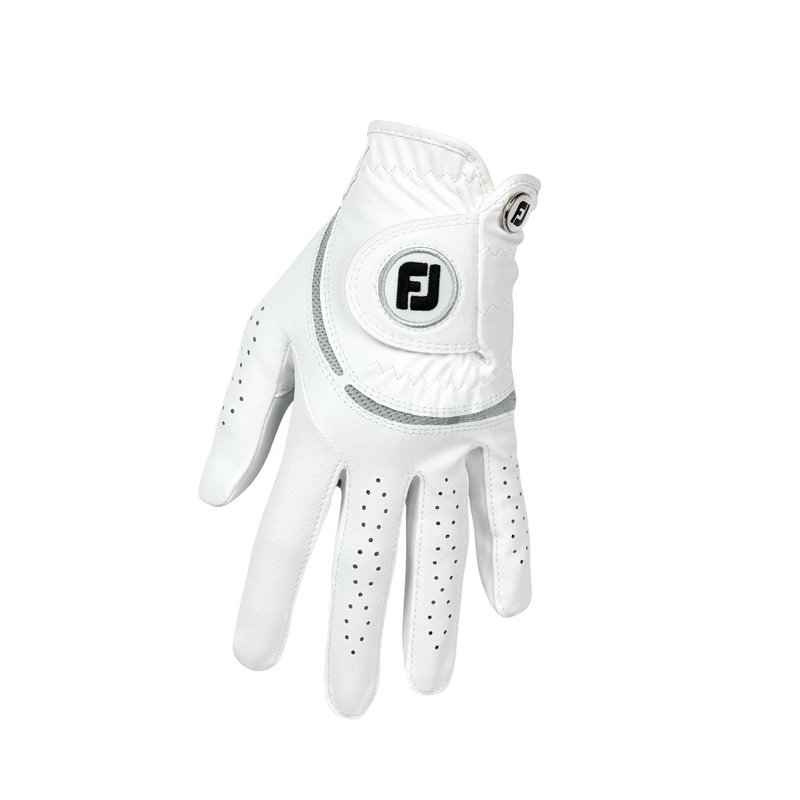 FootJoy WeatherSof damska rękawiczka golfowa, biało/szara