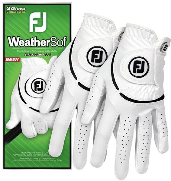 FootJoy WeatherSof damskie rękawiczki golfowe, 2szt.