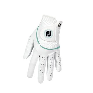 FootJoy WeatherSof damska rękawiczka golfowa, biała/sea glass