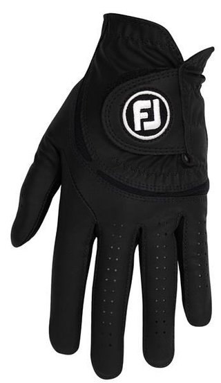 FootJoy WeatherSof męska rękawiczka golfowa, czarna