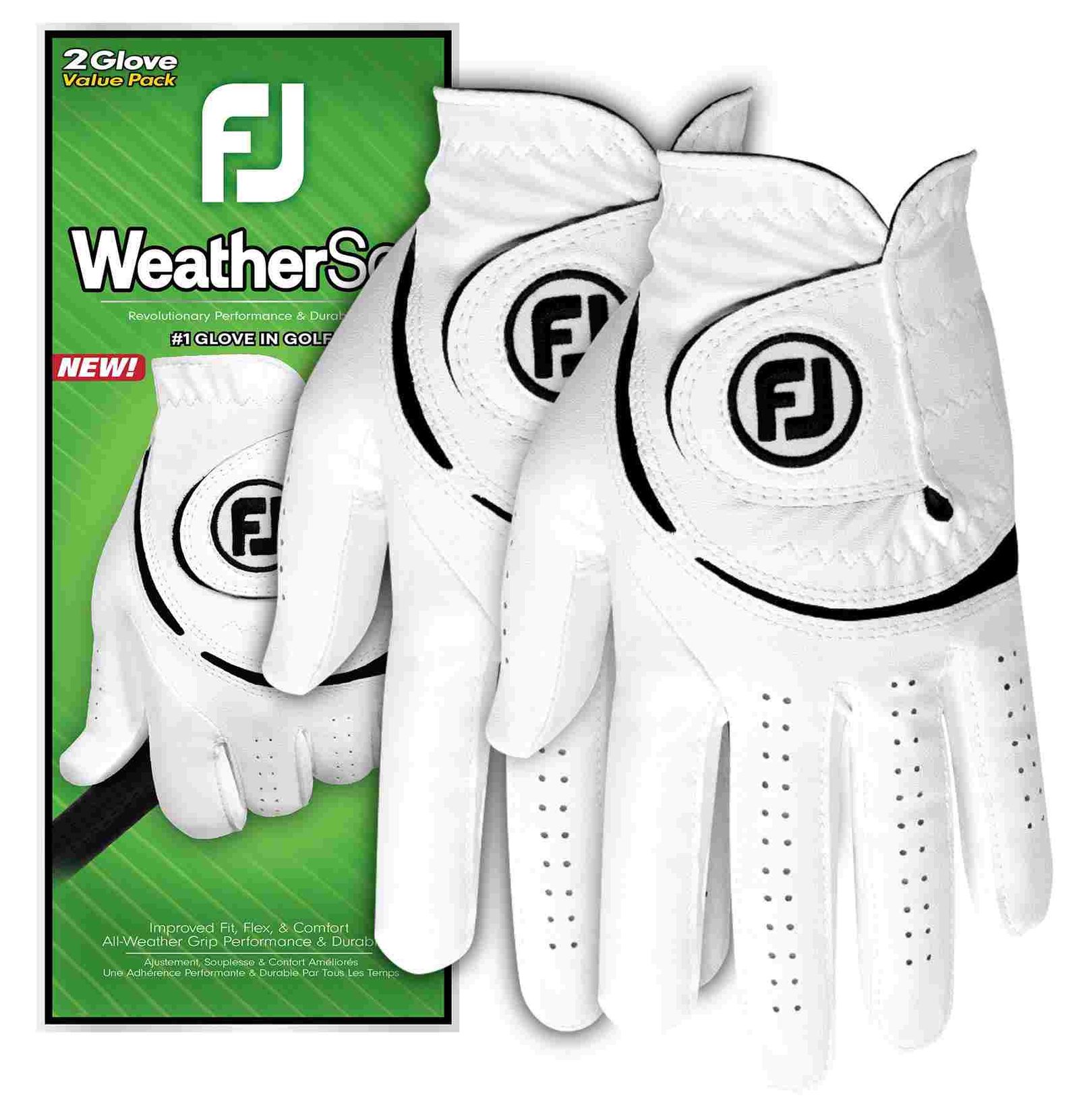 FootJoy WeatherSof męskie rękawiczki golfowe, 2szt.