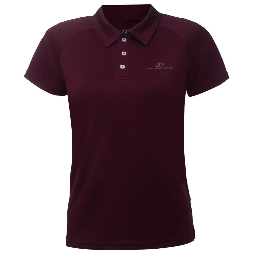 2117 of Sweden Fröseke damskie polo, dark plum