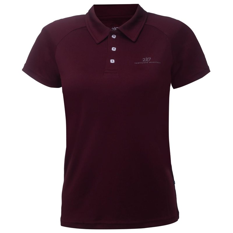 2117 of Sweden Fröseke damskie polo, dark plum