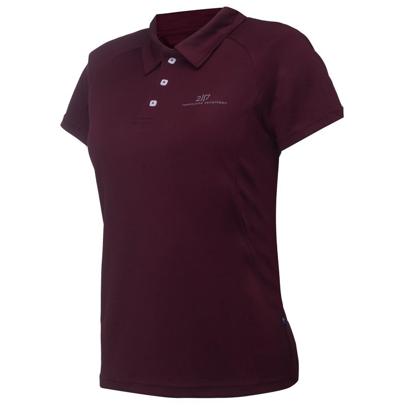 2117 of Sweden Fröseke damskie polo, dark plum