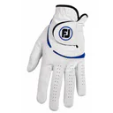 FootJoy WeatherSof męska rękawiczka golfowa, biało/niebieska