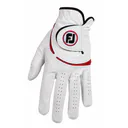 FootJoy WeatherSof męska rękawiczka golfowa, biało/czerwona