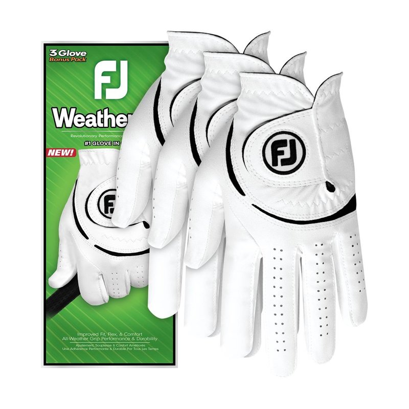 FootJoy WeatherSof męskie rękawiczki golfowe, 3szt.