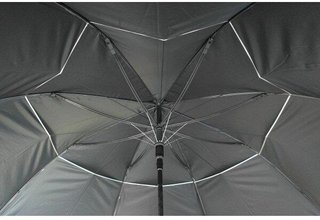 Sun Mountain H2NO 30SPF parasol golfowy 68", czarny