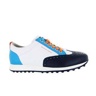 Duca Del Cosma Camelot męskie buty golfowe, biało/niebieskie