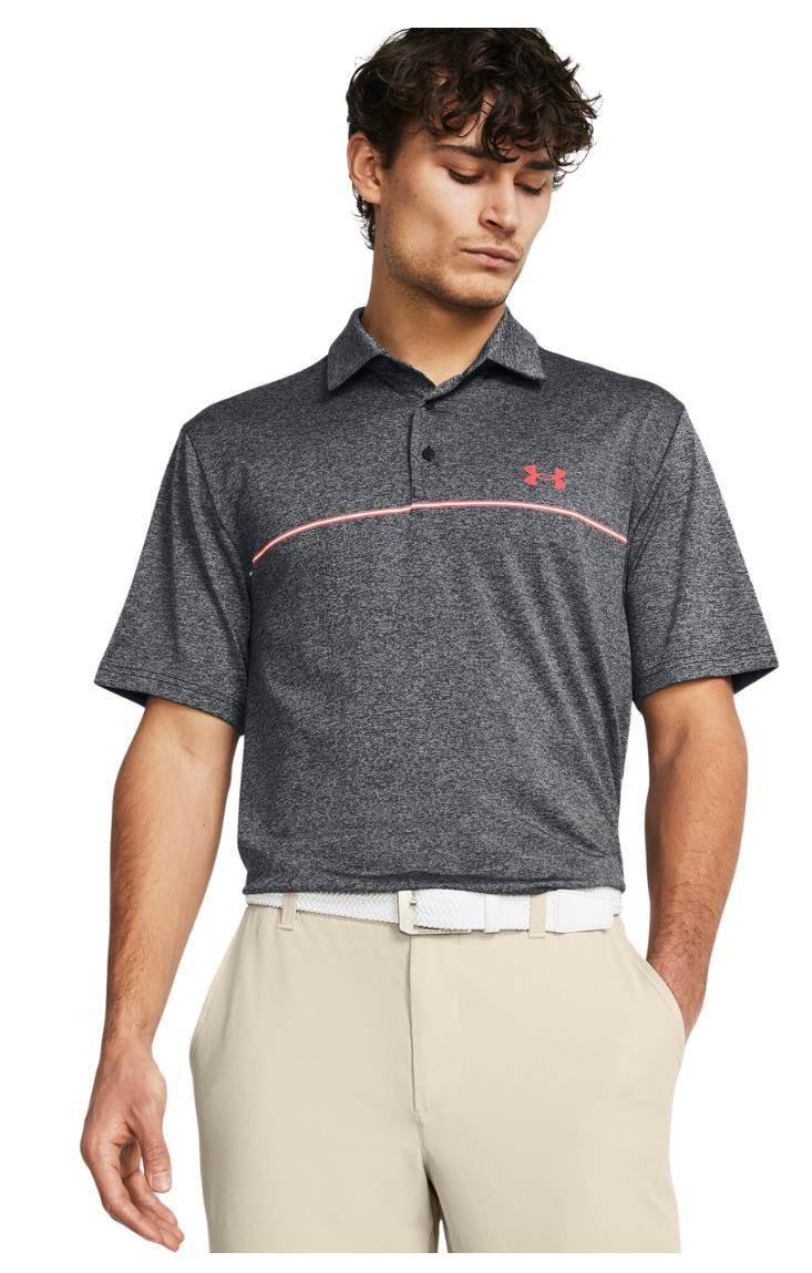 Under Armour Playoff 3.0 Printed męskie polo, szare