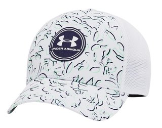 Under Armour Iso-Chill Driver Mesh męska czapka z daszkiem, biała