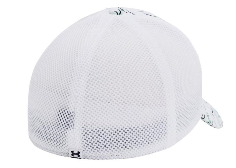 Under Armour Iso-Chill Driver Mesh męska czapka z daszkiem, biała