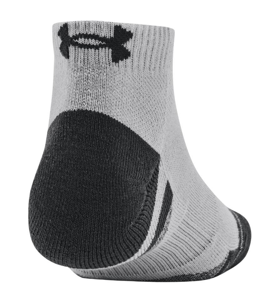 Under Armour Performance Tech skarpetki, mod gray/white, 3 pary