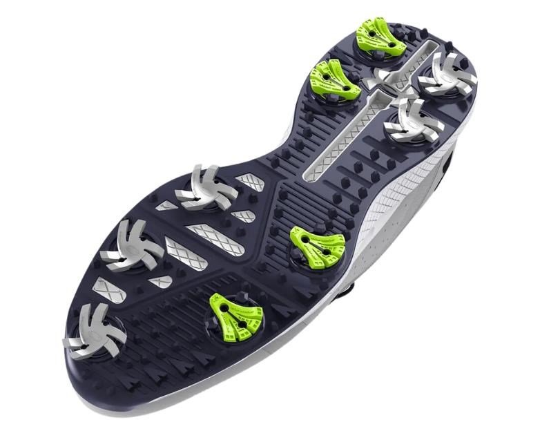 Under Armour Charged Draw 2 Wide męskie buty golfowe, szare