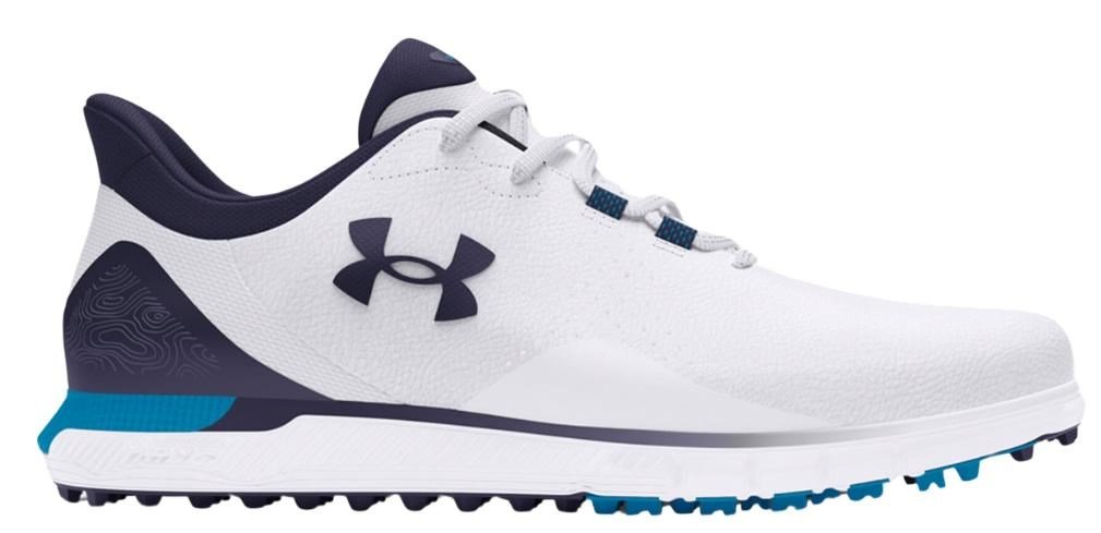 Under Armour Drive Fade SL męskie buty golfowe, biało/niebieskie