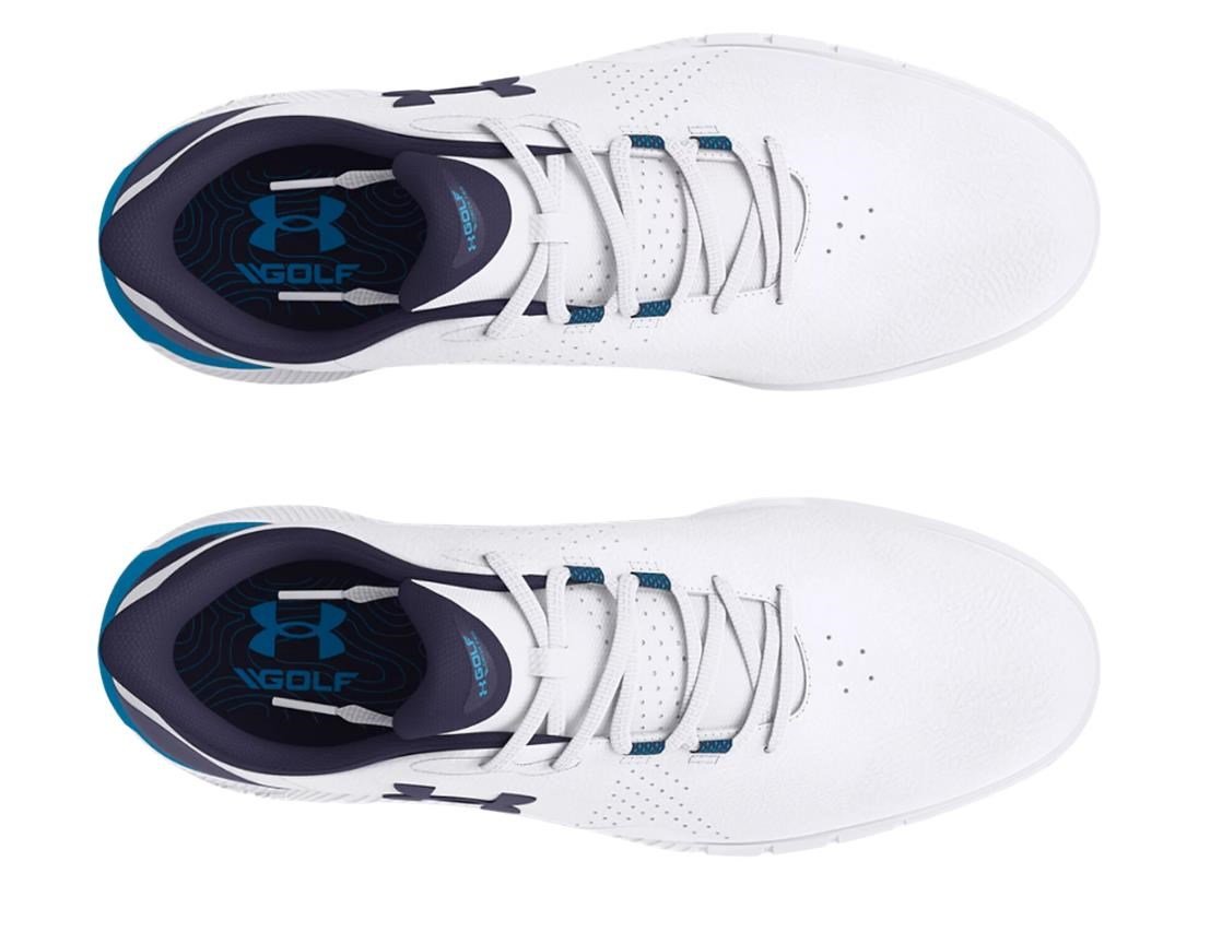 Under Armour Drive Fade SL męskie buty golfowe, biało/niebieskie