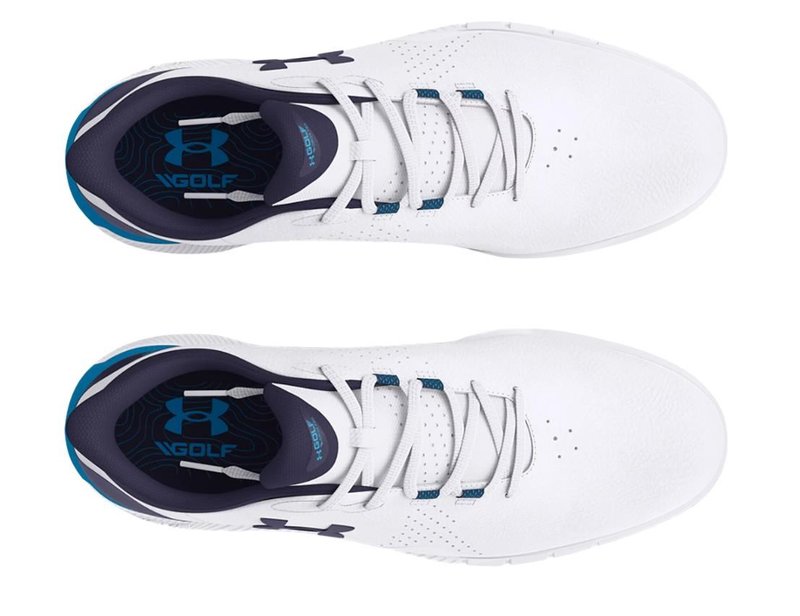 Under Armour Drive Fade SL męskie buty golfowe, biało/niebieskie