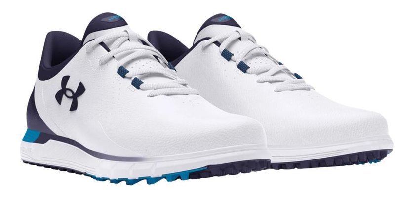 Under Armour Drive Fade SL męskie buty golfowe, biało/niebieskie